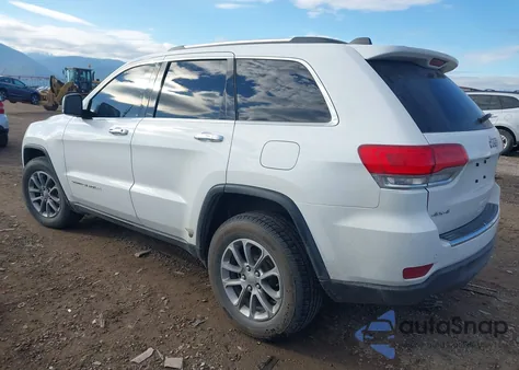 2016 Jeep Grand Cherokee Limited from USA, damaged, VIN 1C4RJFBG2GC356119